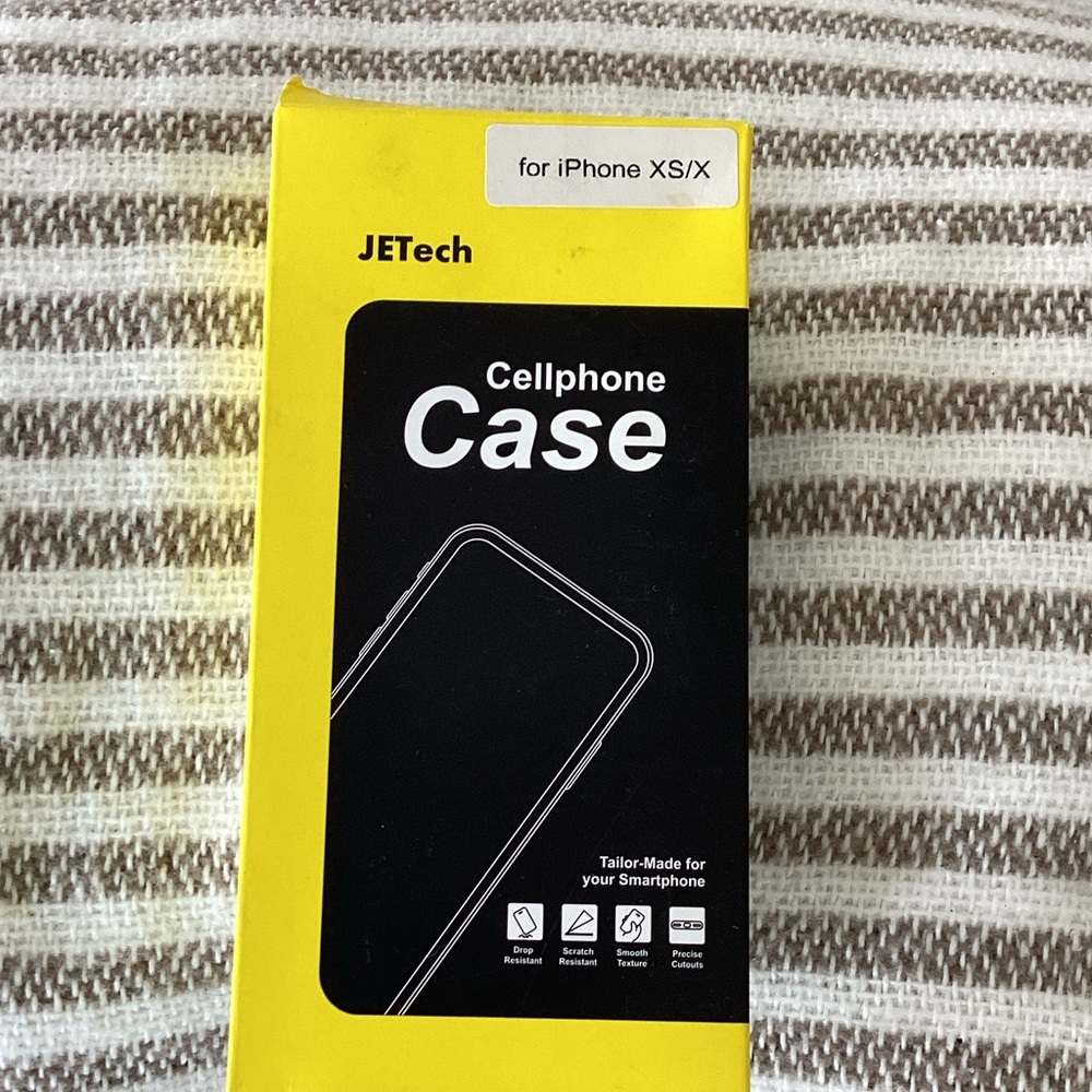 JETech Black Cellphone Case for iPhone XS/X